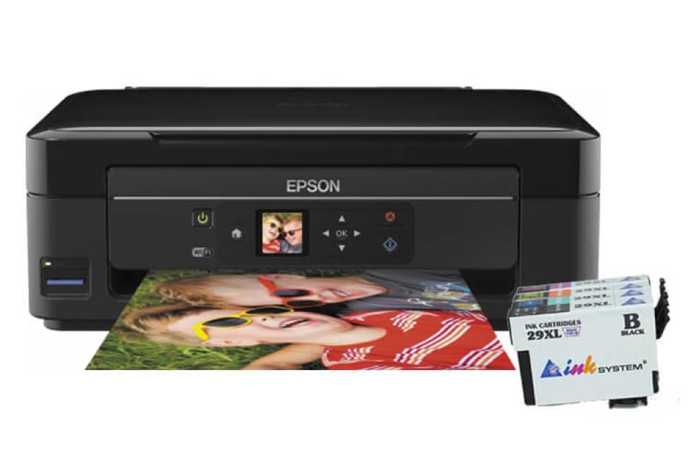 изображение МФУ Epson Expression Home XP-332 с картриджами INKSYSTEM - изображение 1