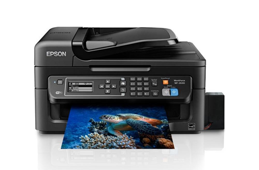 изображение МФУ Epson Workforce WF-2630 с БСНПЧ и чернилами ORIGINALAM.NET - изображение 1