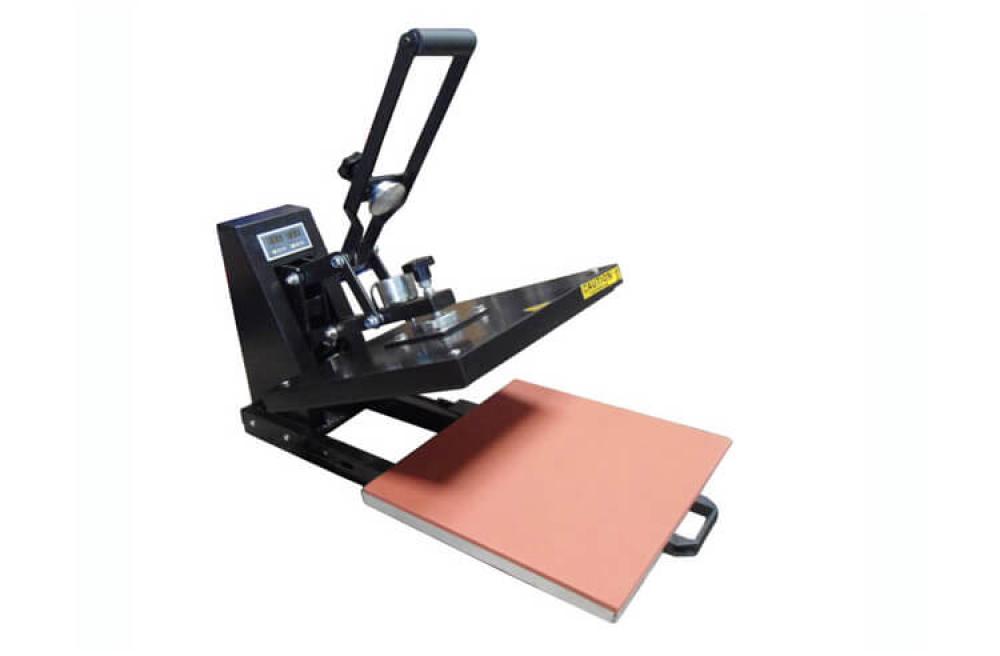 изображение Термопресс планшетный Grafalex XY-300 (38x38см) с выдвижным столом - изображение 1