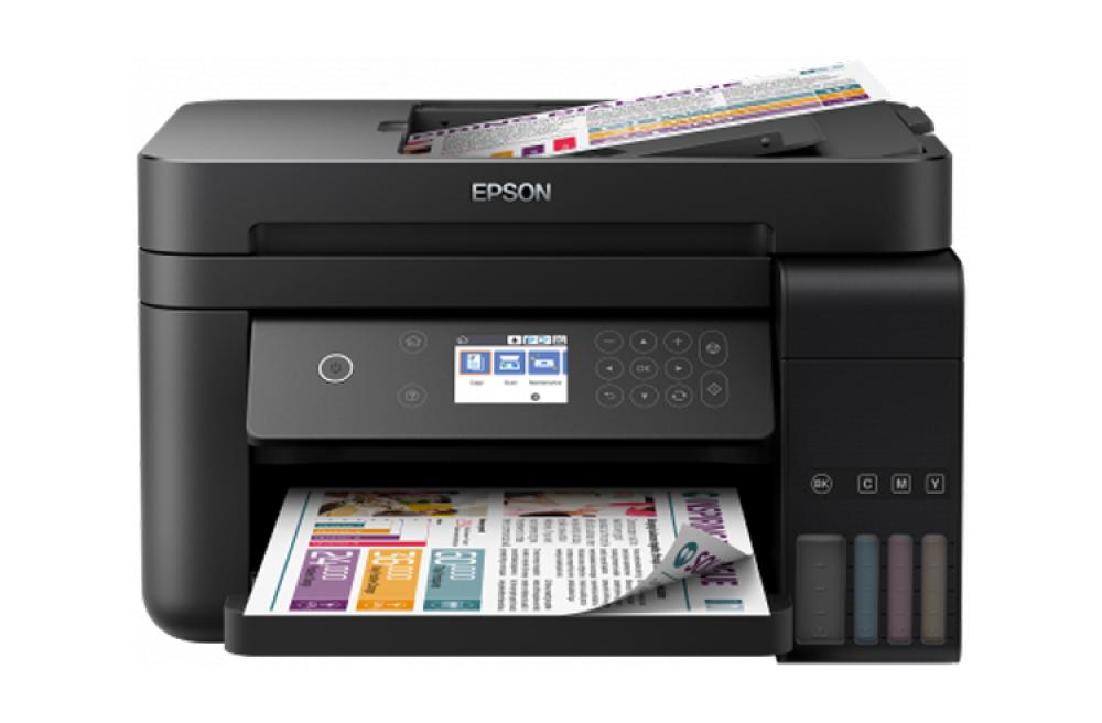 изображение МФУ Epson EcoTank ET-3750 с оригинальной СНПЧ и чернилами INKSYSTEM - изображение 1