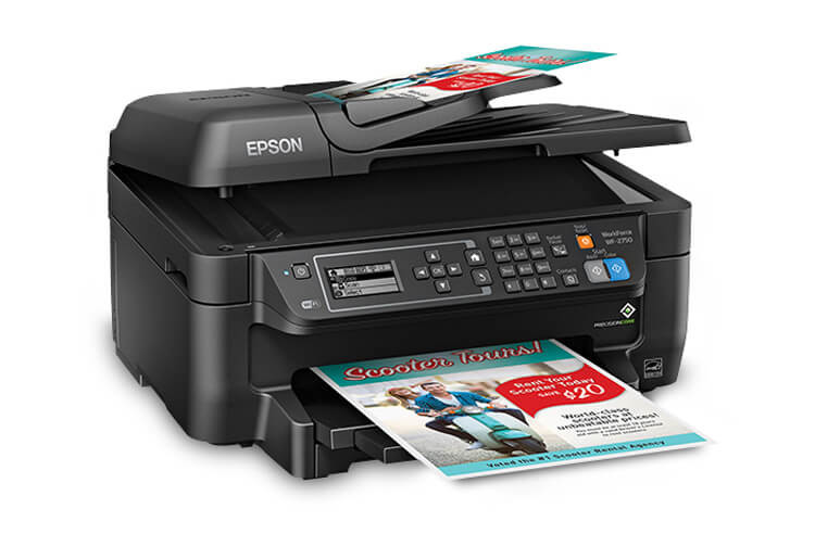 МФУ Epson Workforce WF-2750 с СНПЧ и 