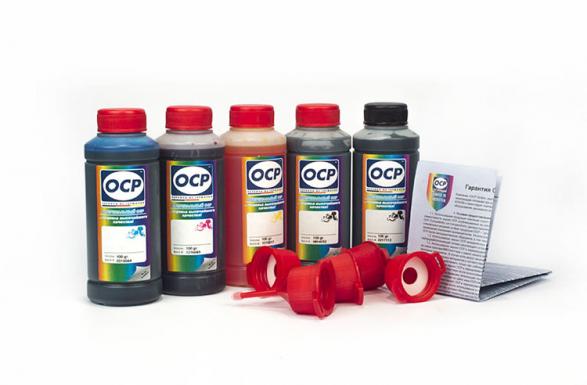 изображение Чернила OCP для Canon PIXMA iP3600 (BKP44, BK124, C154, M/Y144) (5x100ml)