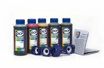 Чернила OCP для Epson Expression Premium XP-600 (BKP115, BK/M/Y140, C142) (5x100ml)