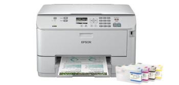 МФУ Epson WorkForce Pro WP-4515DN с ПЗК и чернилами