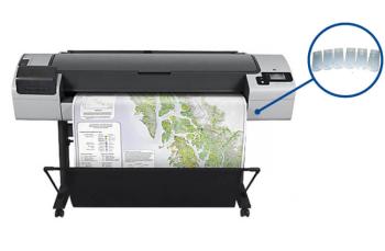 Плоттер HP DesignJet T795 44" с ПЗК и чернилами (Уценка)