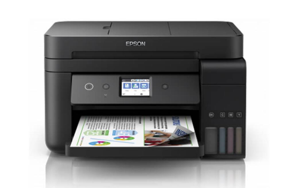 изображение МФУ Epson EcoTank ET-4750 с оригинальной СНПЧ и чернилами - изображение 1