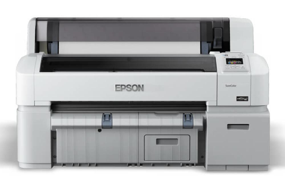 изображение Плоттер Epson SureColor SC-T3200 Refurbished с ПЗК и чернилами (без стенда) - изображение 2