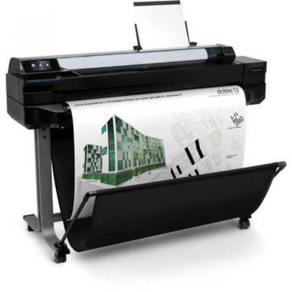 изображение Плоттер HP Designjet T520 24" Refurbished с СНПЧ и чернилами - изображение 2