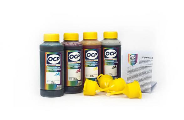 изображение Чернила OCP для HP Photosmart 7150 (BKP249, C/M/Y93) картриджи 56, 57 (4x100ml)