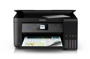 МФУ Epson L4160 с оригинальной СНПЧ и чернилами