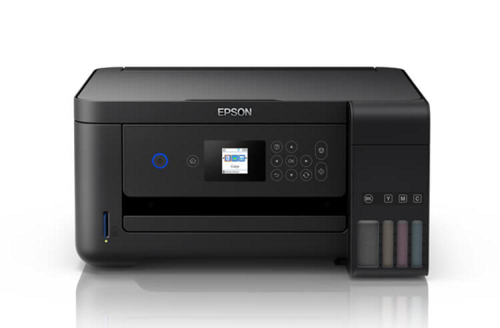 изображение МФУ Epson L4160 с оригинальной СНПЧ и чернилами - изображение 3
