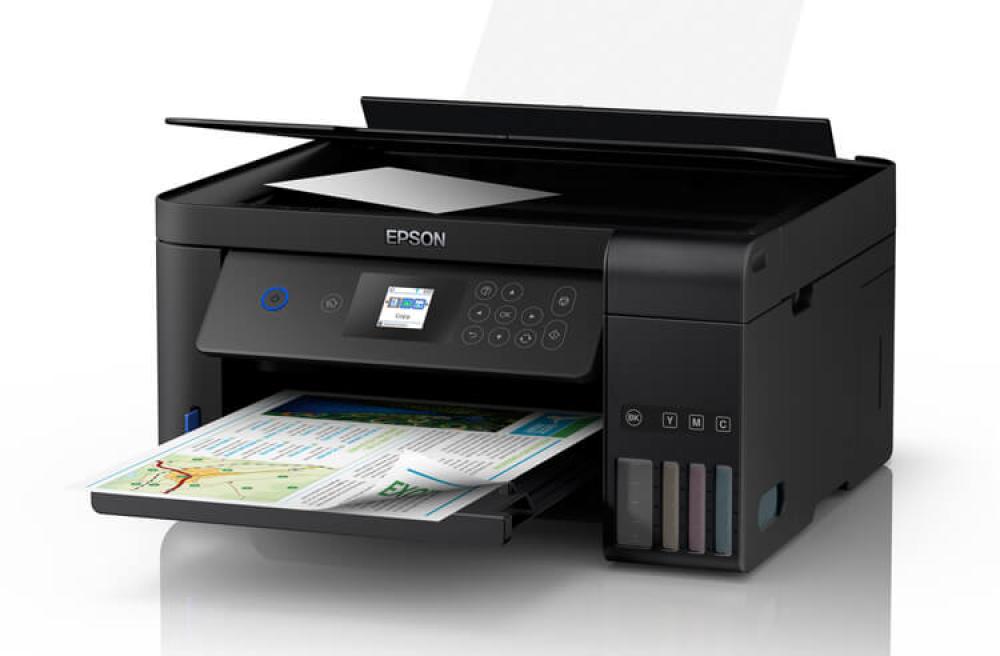 изображение МФУ Epson L4160 с оригинальной СНПЧ и чернилами - изображение 4
