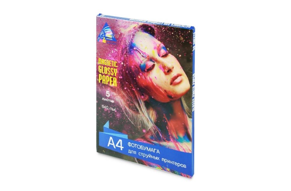 изображение Магнитная глянцевая фотобумага INKSYSTEM Magnetic Glossy Photo Paper 640g, A4, 5 листов - изображение 2