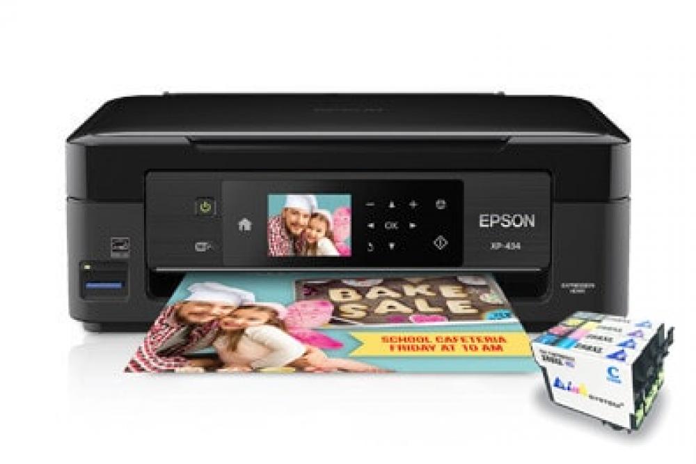 изображение МФУ Epson Expression Home XP-434 с картриджами INKSYSTEM - изображение 1