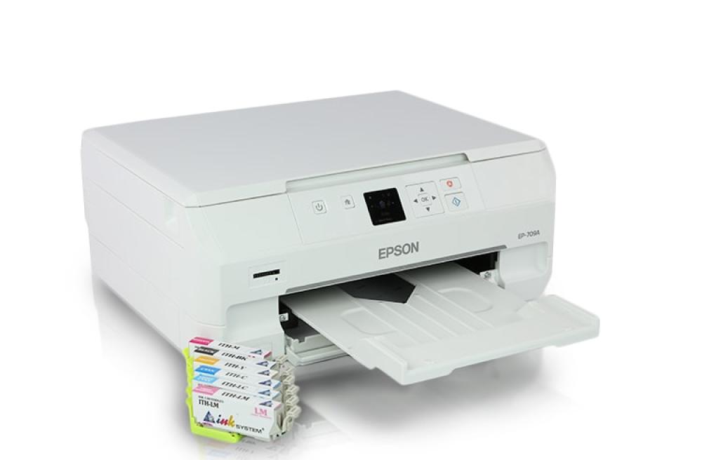 изображение МФУ Epson Colorio EP-709A с картриджами INKSYSTEM - изображение 2