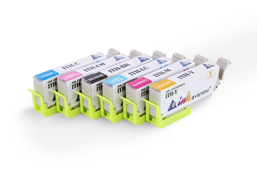 изображение Комплект совместимых картриджей ITH (C/M/Y/Вк/LC/LM) для Epson Colorio EP-709A - изображение 1