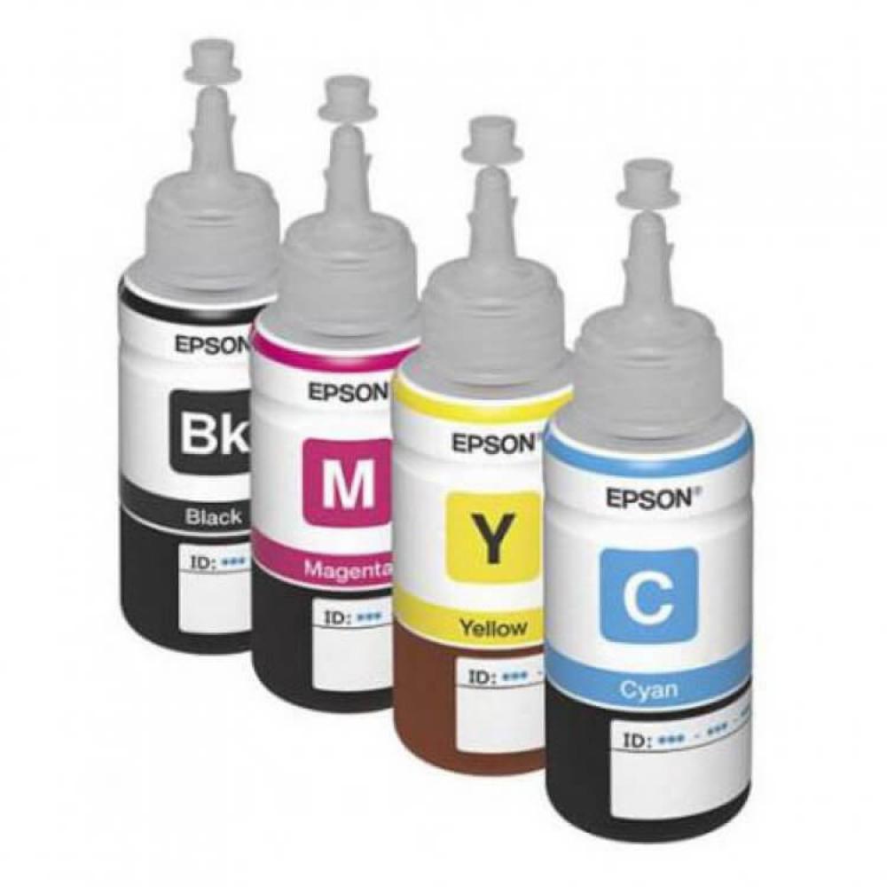 изображение Оригинальные чернила для Epson L3060 (70 мл, 4 цвета) изображение Оригинальные чернила для Epson L3060 (70 мл, 4 цвета)
