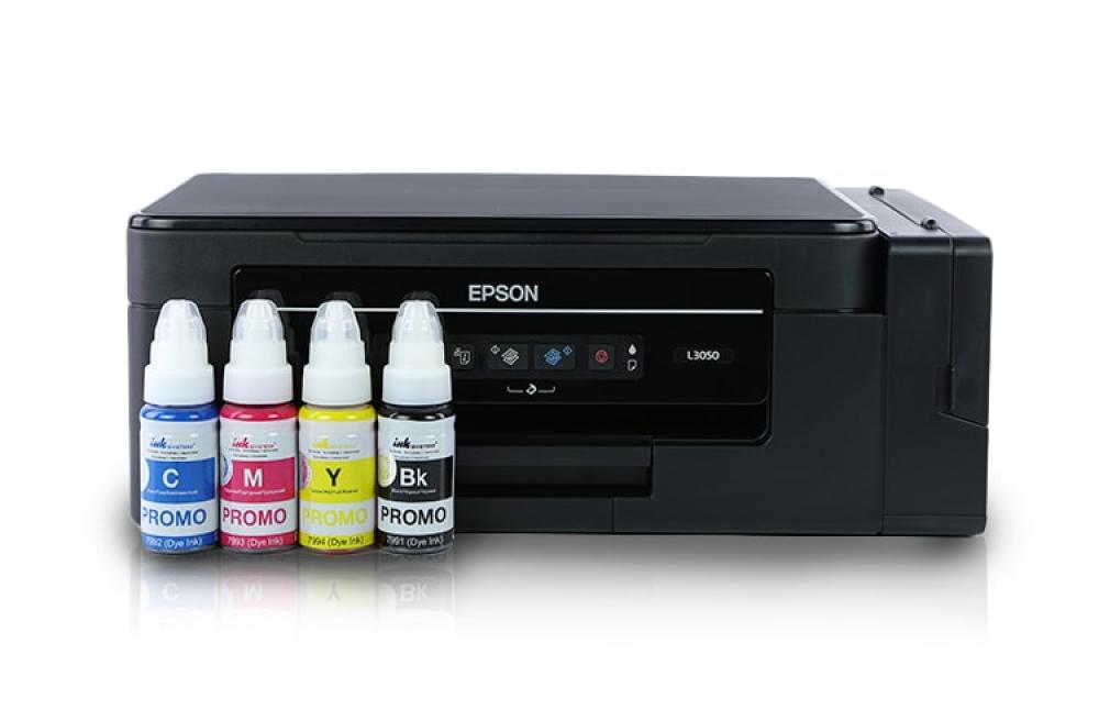 изображение МФУ Epson L3050 с оригинальной СНПЧ и чернилами INKSYSTEM 70 мл - изображение 2