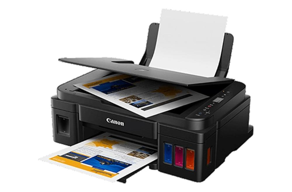 изображение МФУ Canon PIXMA G2410 с оригинальной СНПЧ и чернилами - изображение 3