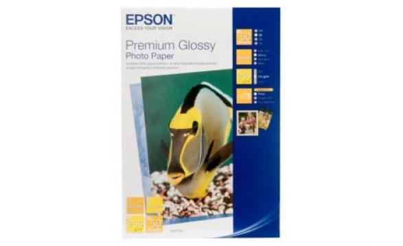 изображение Глянцевая фотобумага  Epson Premium Glossy 10x15, 255g, 50 листов