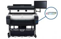 Плоттер Canon imagePROGRAF iPF780 MFP M40 с ПЗК и чернилами