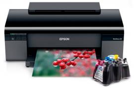 Принтер Epson Workforce 30 с СНПЧ и чернилами Принтер Epson Workforce 30 с СНПЧ и чернилами