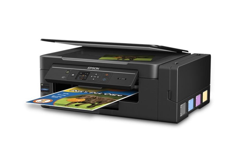 изображение МФУ Epson Expression EcoTank ET-2650 с оригинальной СНПЧ и чернилами INKSYSTEM - изображение 2