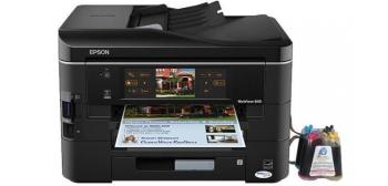 МФУ Epson WorkForce 840 Refurbished by Epson с СНПЧ и чернилами