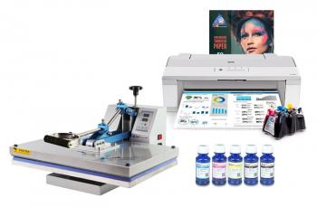 Планшетный термопресс INKSYSTEM P-4060 40*60 см и принтер Epson PX-1004 с набором для сублимационной печати Планшетный термопресс INKSYSTEM P-4060 40*60 см и принтер Epson PX-1004 с набором для сублимационной печати