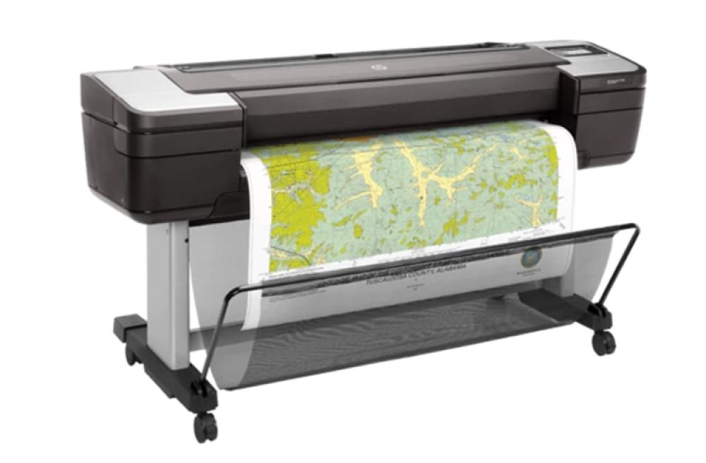 изображение Плоттер HP DesignJet T1700 44" с СНПЧ и чернилами - изображение 3