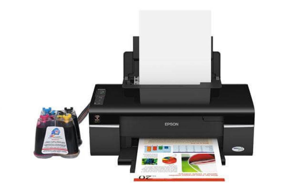 изображение Принтер Epson WorkForce 40 Refurbished by Epson с СНПЧ - изображение 1