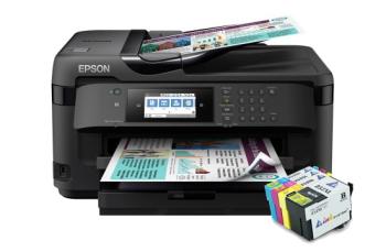 МФУ Epson WorkForce WF-7710DWF с картриджами INKSYSTEM