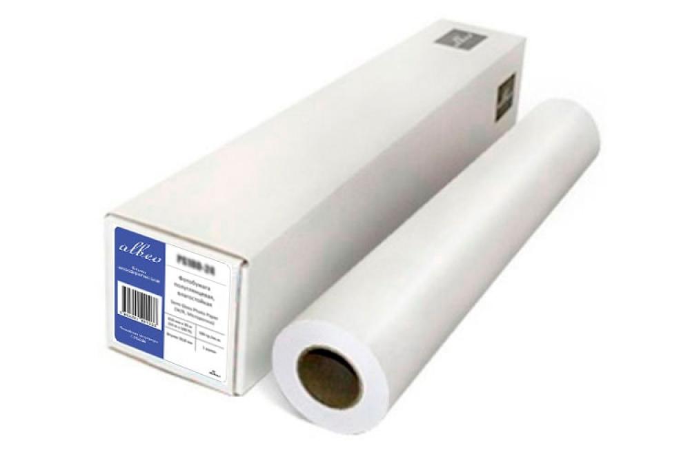 Фото Бумага Albeo InkJet 80г/м2 (610мм), рулон 45 метров - изображение 1