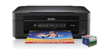 МФУ Epson Expression Home XP-200 с ПЗК и чернилами