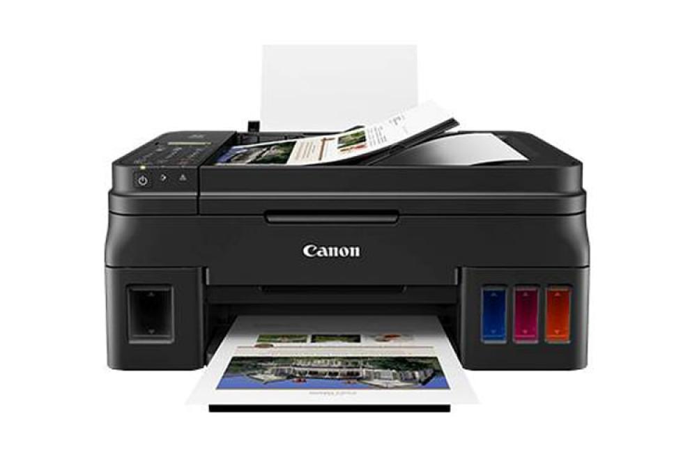 изображение МФУ Canon PIXMA G4411 с оригинальной СНПЧ и чернилами - изображение 1