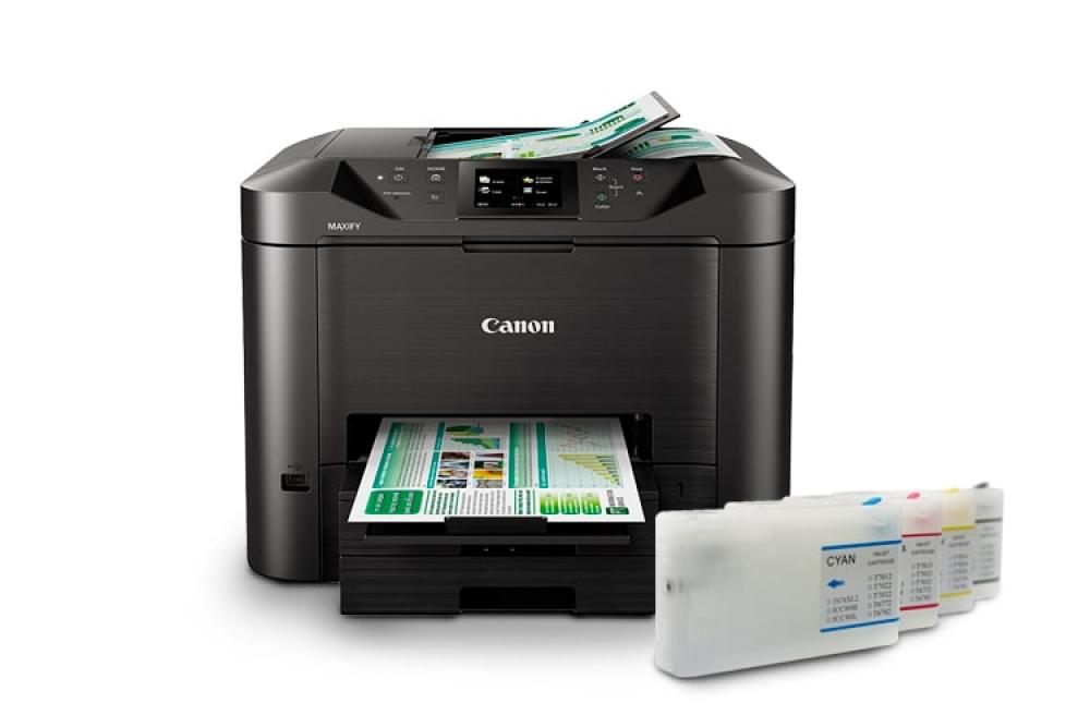 изображение МФУ Canon MAXIFY MB5450 с ПЗК и чернилами - изображение 1