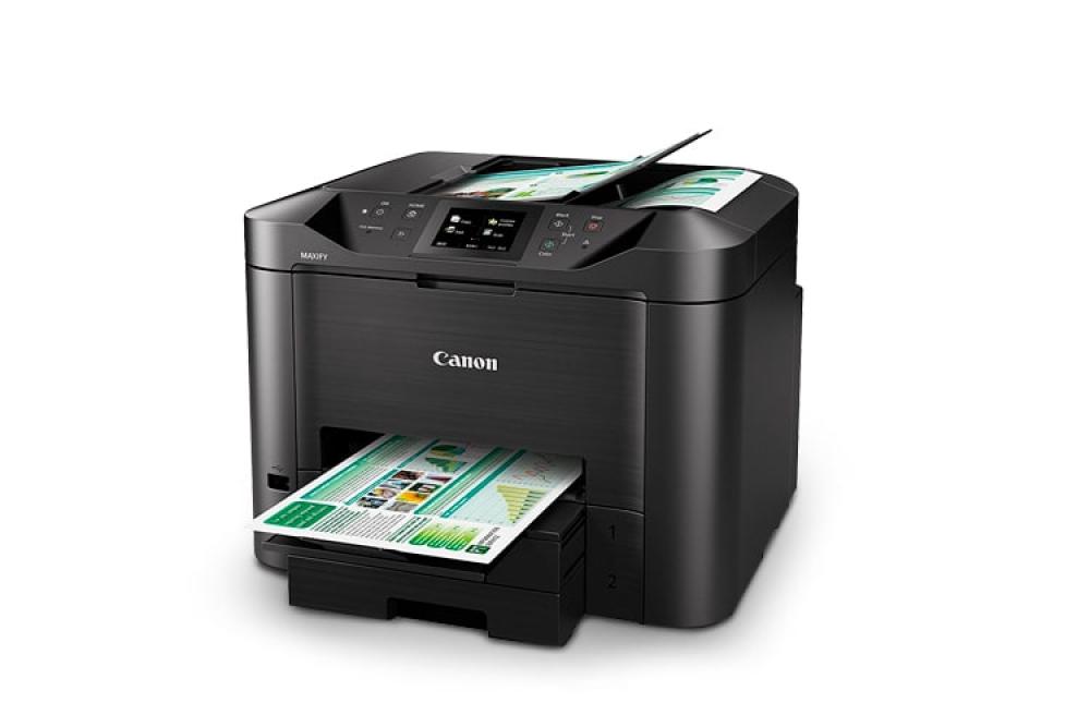 изображение МФУ Canon MAXIFY MB5450 с ПЗК и чернилами - изображение 2