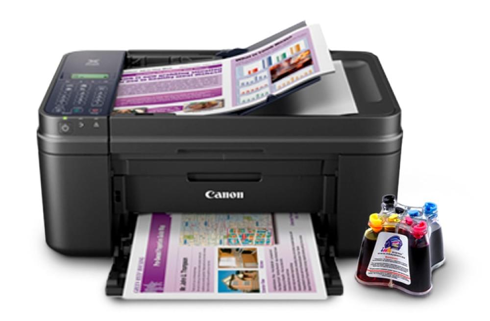 изображение МФУ Canon PIXMA E484 СНПЧ и чернилами - изображение 1