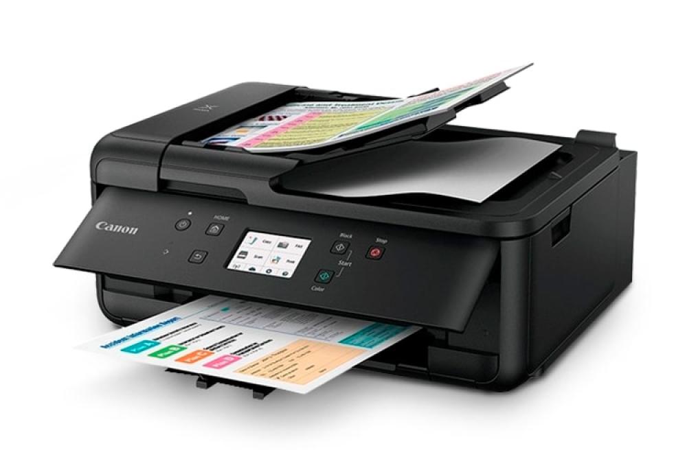 изображение МФУ Canon PIXMA TR7540 с СНПЧ и чернилами - изображение 2