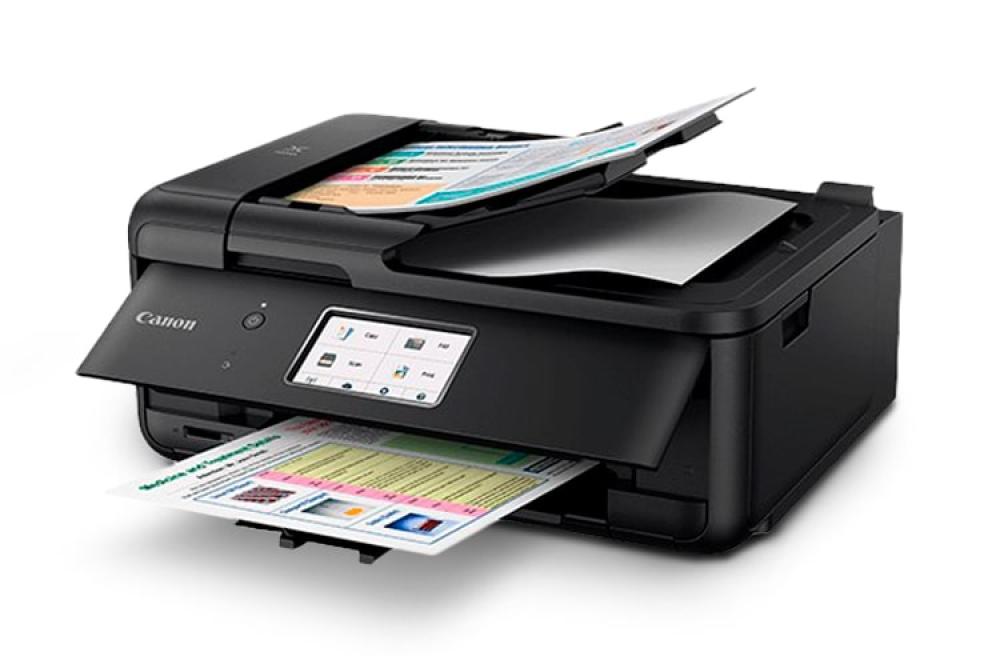 изображение МФУ Canon PIXMA TR8550 с СНПЧ и чернилами - изображение 2