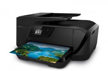 МФУ HP OfficeJet 7510 с ПЗК и чернилами
