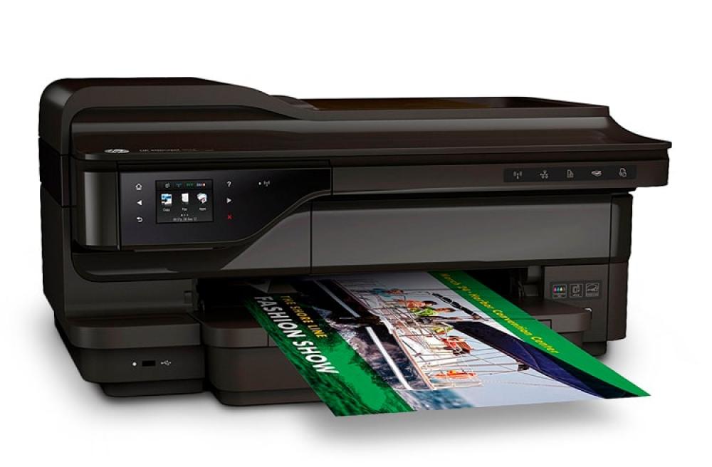 изображение МФУ HP Officejet 7612 с ПЗК и чернилами - изображение 1