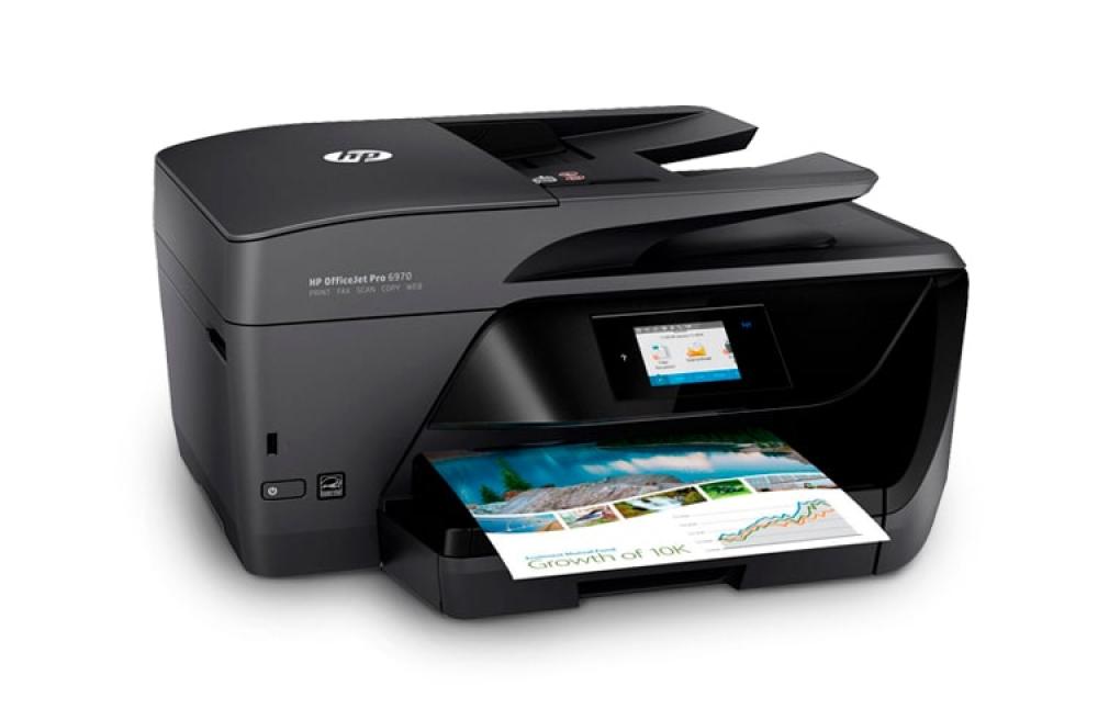 изображение МФУ HP OfficeJet Pro 6970 с СНПЧ и чернилами - изображение 2