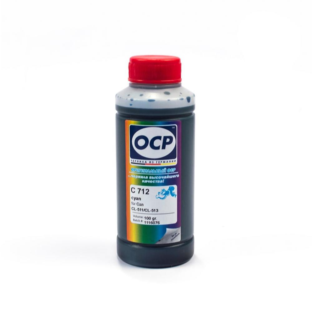 изображение Чернила OCP для Canon PIXMA (C712) Cyan 100мл