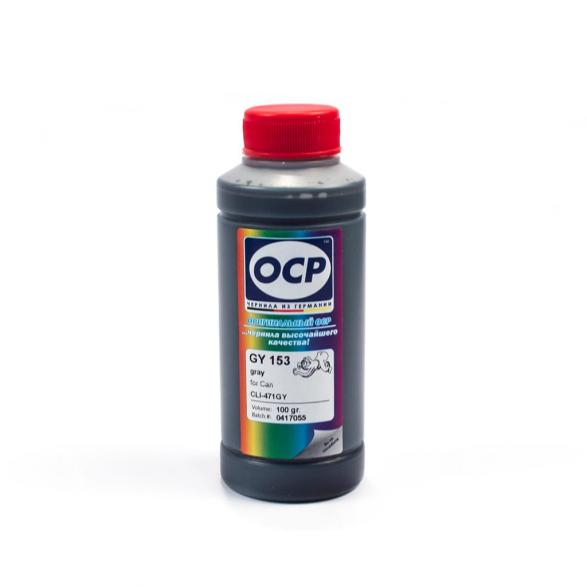 изображение Чернила OCP для Canon PIXMA (GY153) Gray 100мл