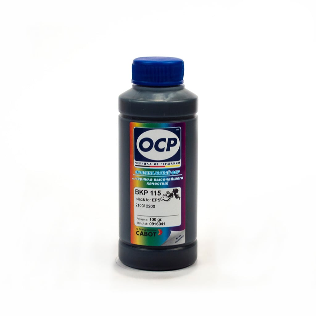 изображение Пигментные чернила OCP для для Epson Expression Premium (BKP115) Black 100мл