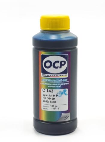 Чернила OCP для HP Photosmart, OfficeJet (С143) картридж 178, 920, Cyan 100мл