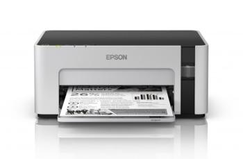 Принтер Epson M1120 с оригинальной СНПЧ и чернилами