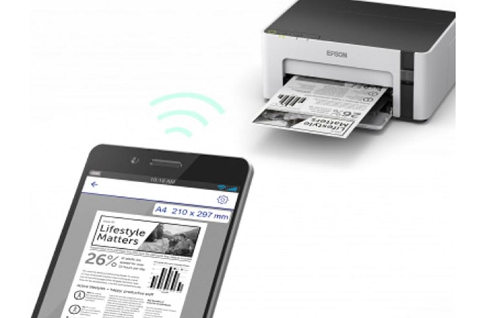 изображение Принтер Epson M1120 с оригинальной СНПЧ и чернилами - изображение 3