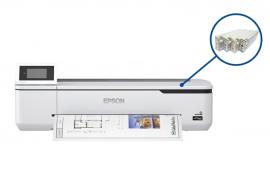 Плоттер Epson SureColor SC-T3100N (без стенда) с ПЗК и чернилами Плоттер Epson SureColor SC-T3100N (без стенда) с ПЗК и чернилами